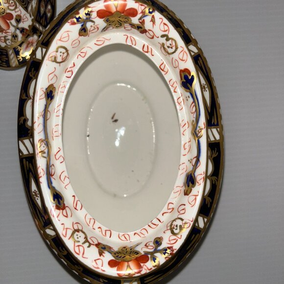 Royal Crown Derby Old Imari 2451 Teapot, Bone China, Hand Gilded, 22K Gold, Eng. - Picture 7 of 7